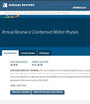 Annual Review of Condensed Matter Physics雜志封面